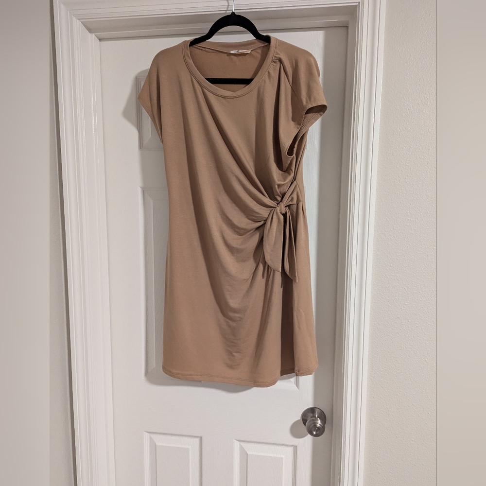 Tan Dress Size L